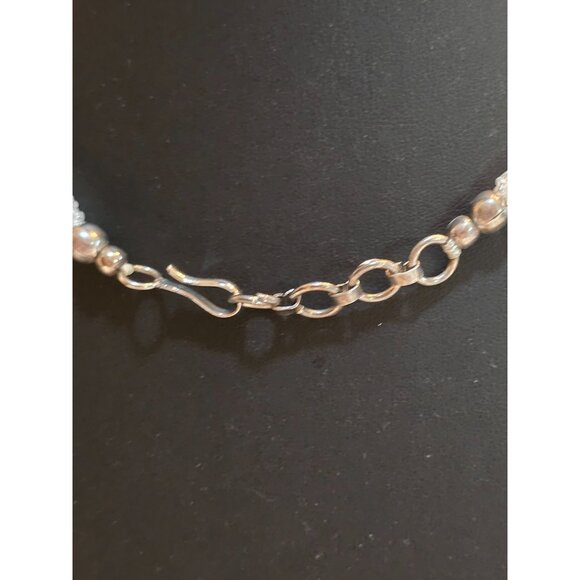 Vintage Orbs of Light Multi-Strand Beaded Necklace With Adjustable Chain - Picture 3 of 9